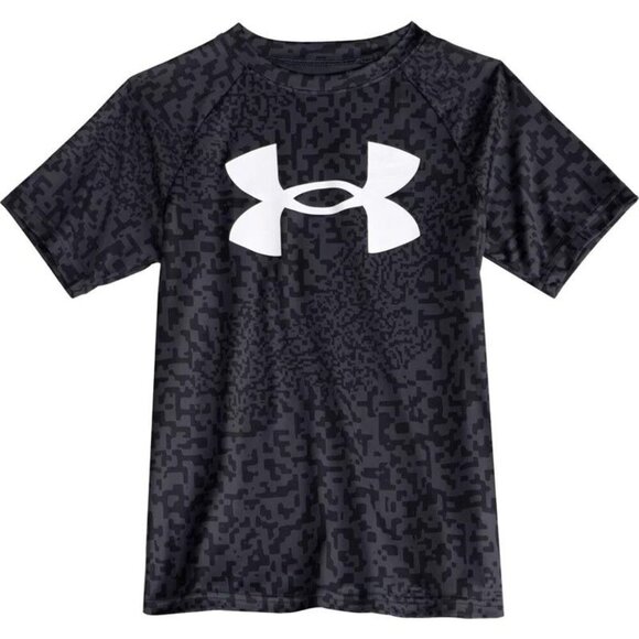 Under Armour Other - Boys' Under Armour Tech Blueprint T-Shirt XLarge Anthricite/White